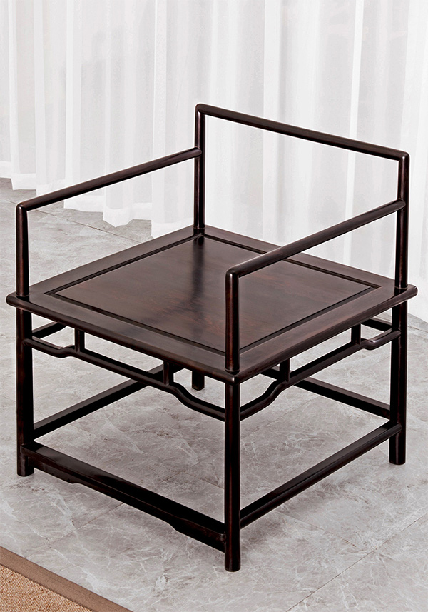 西方奉为极简主义开创之作博物馆长曾放言论禅味无出其右,紫光檀禅椅